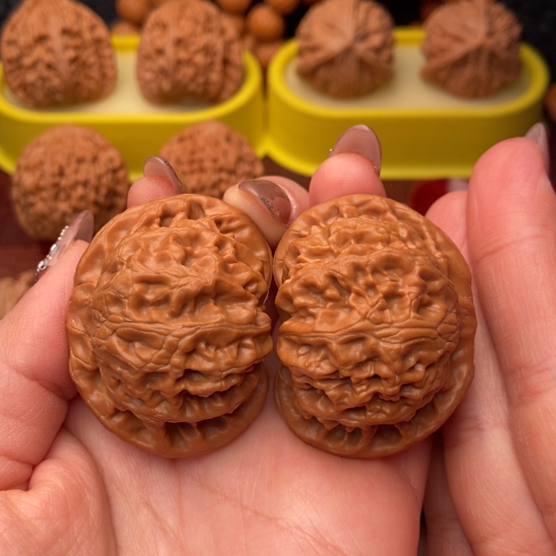 把件文玩核桃44➕邢台宫灯“大漏”