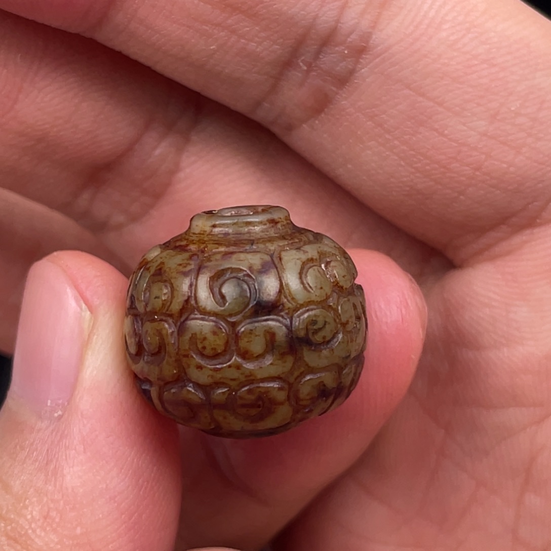 和田玉（糖玉）颈饰未镶嵌