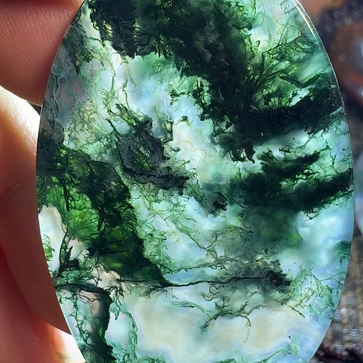 方***冀玛瑙/玉髓未镶嵌颈饰