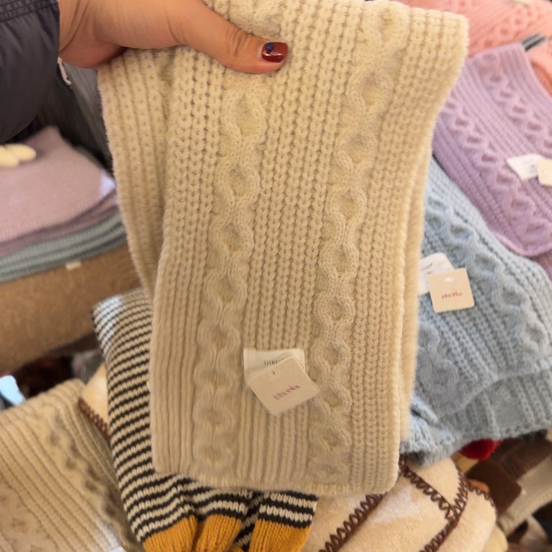 棉麻大馍馍推荐好看的围巾