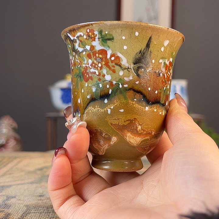 杯景德镇陶瓷茶杯多人
