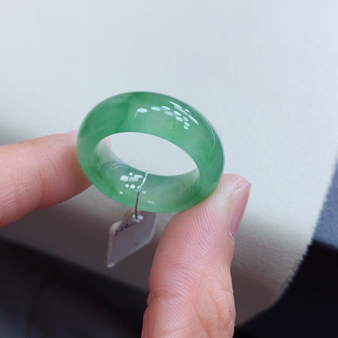 未镶嵌戒指翡翠18-19号