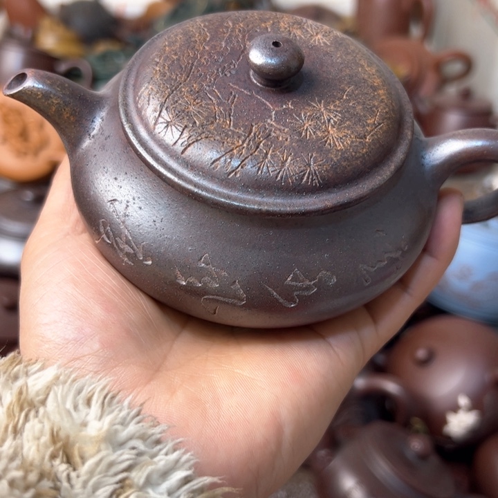 紫砂茶壶紫砂壶微瑕扭开裂