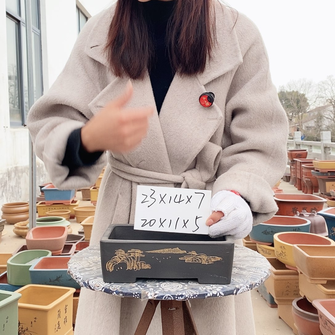 紫砂花盆紫砂花盆