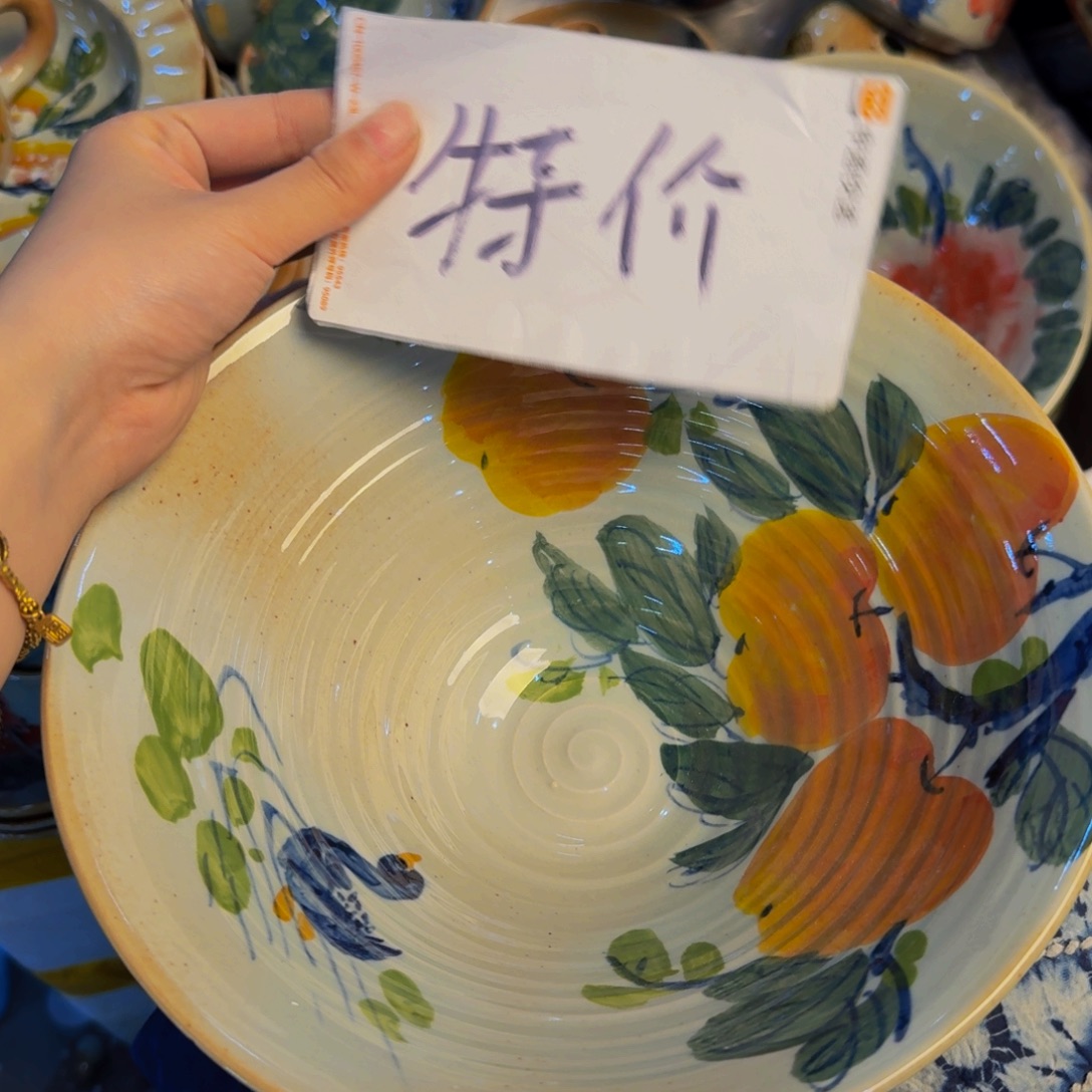 瓷片景德镇陶瓷手工手绘