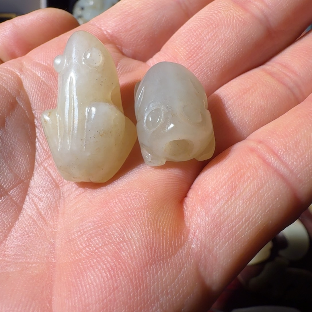 用***6和田玉（白玉）未镶嵌颈饰