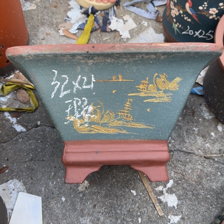 紫砂花盆特价清仓