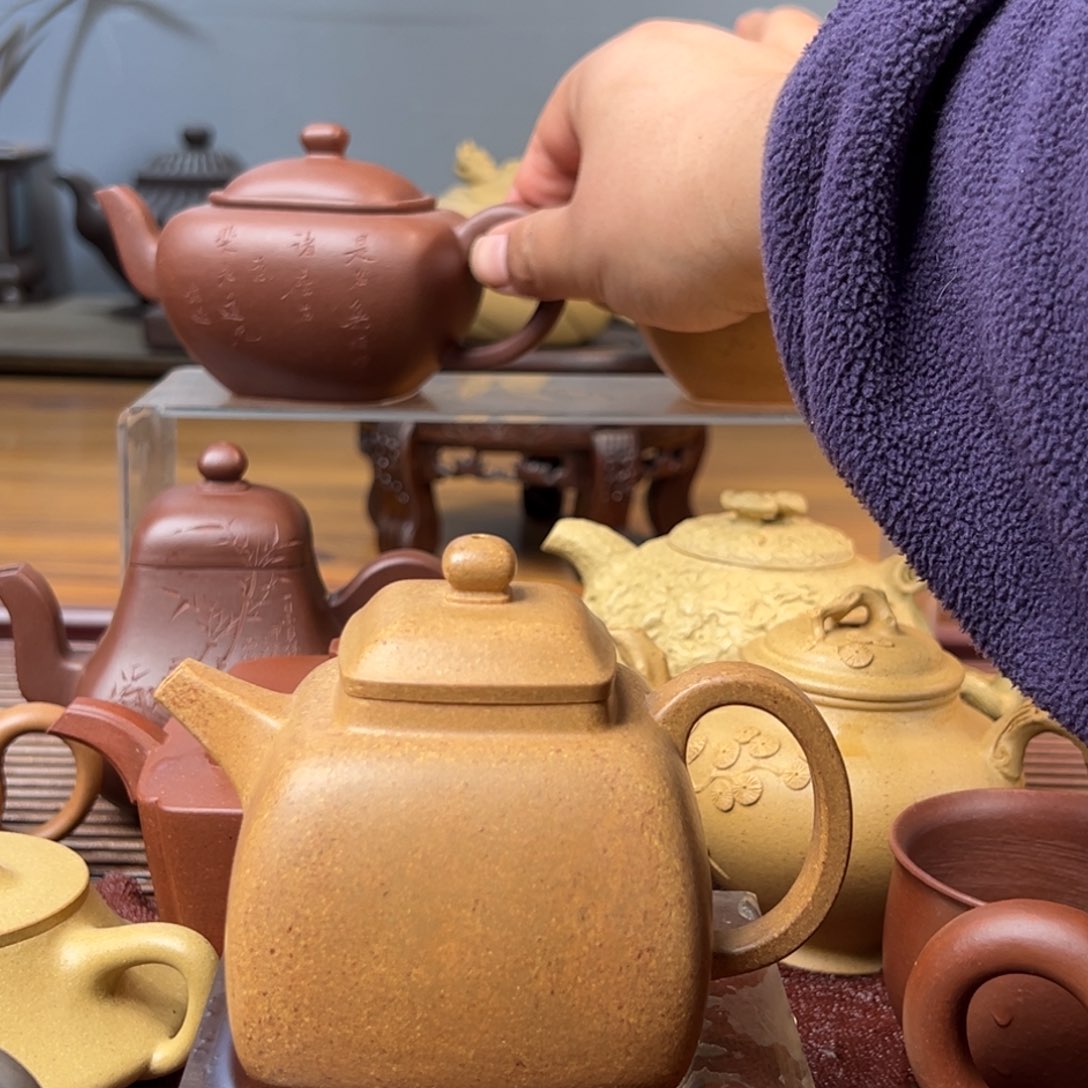 紫砂茶壶U****局我摸秃咯模样