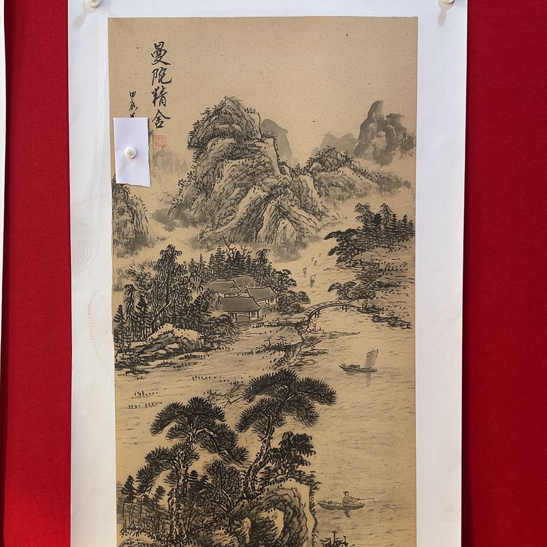 国画手绘国画作品
