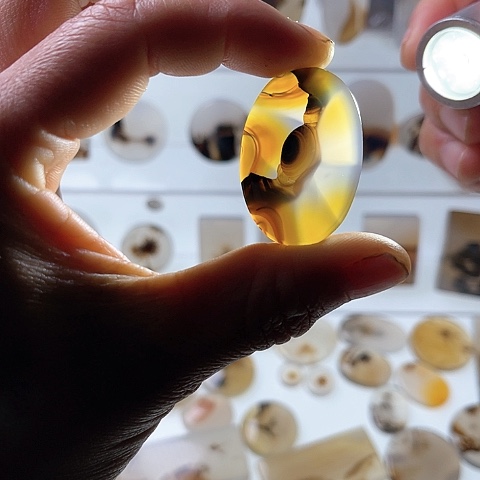 【闪购商品】玛瑙/玉髓珠宝半成品未镶嵌