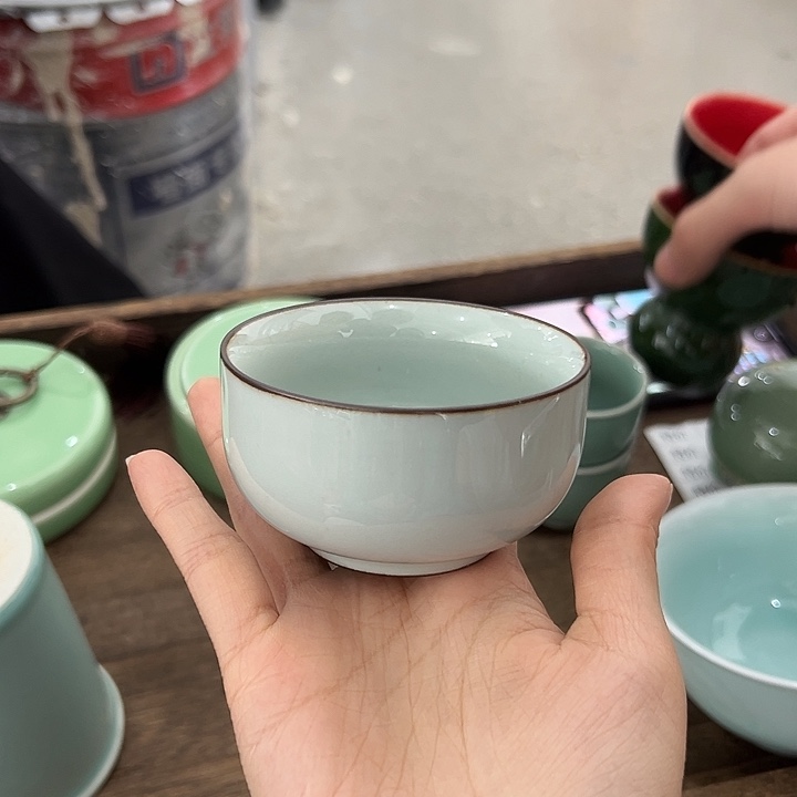 小米茶器龙泉青瓷