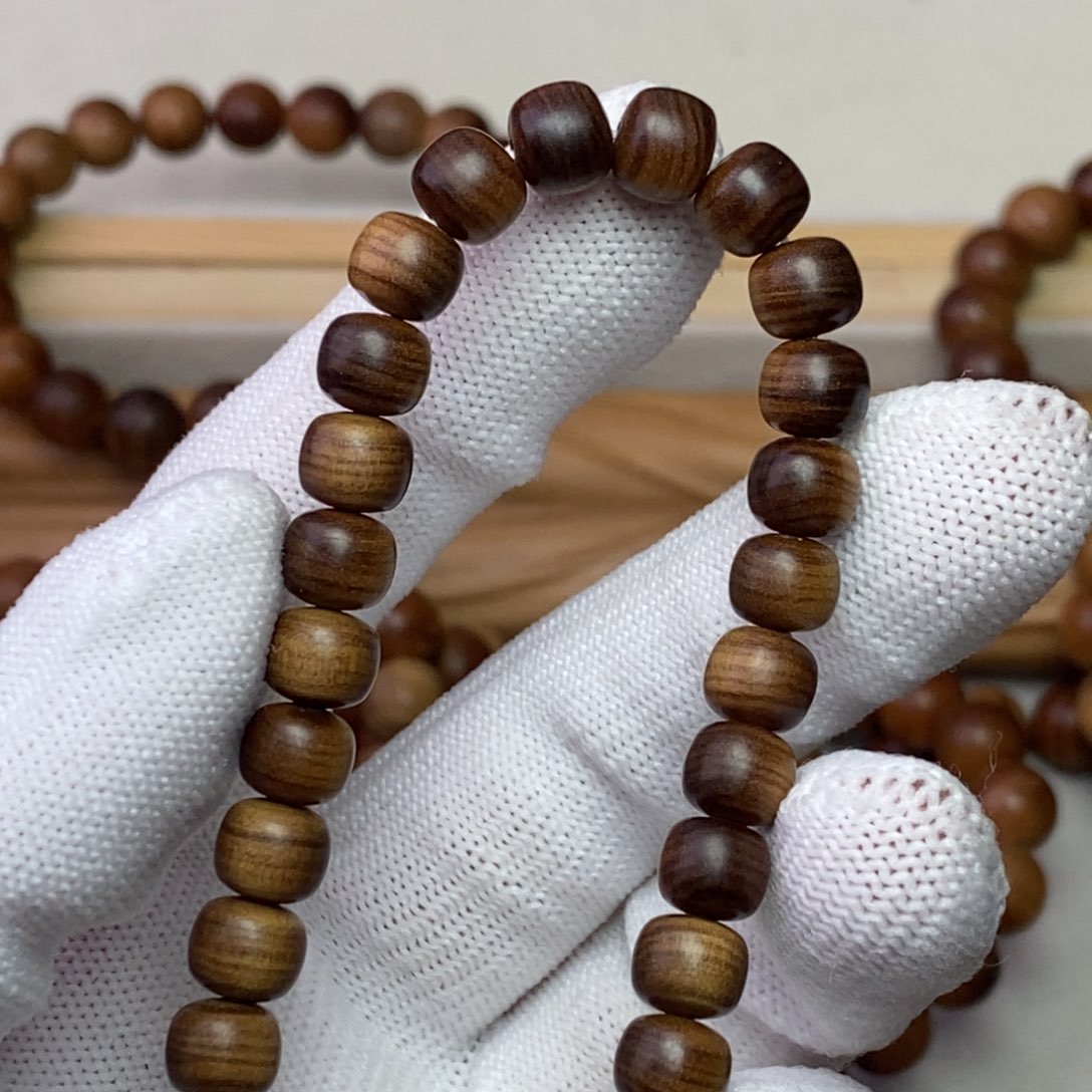 檀香木手串/手链印度迈索尔老山檀6*7双百年沉水