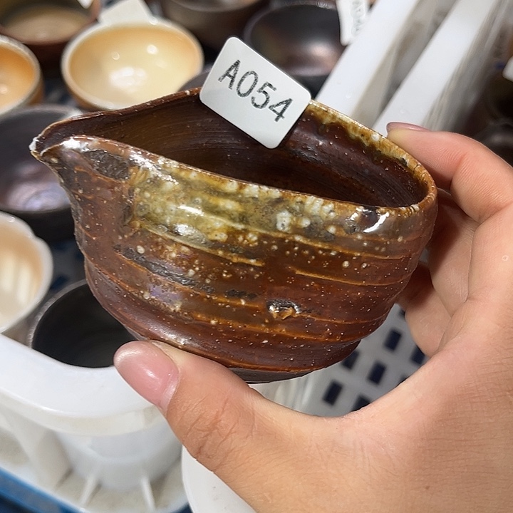 柴烧裸烧纯手工制作瑕疵不退不换