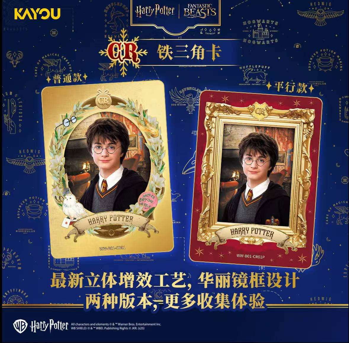 卡游【玩法合集】哈利波特巫师典藏卡-启程版第一弹（代拆）