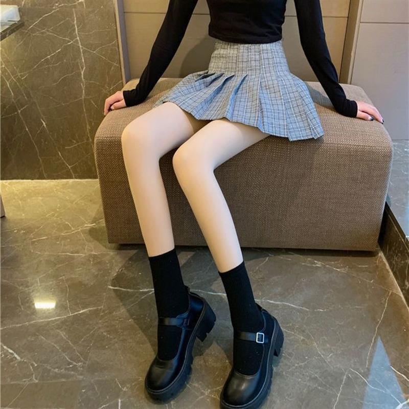 光腿神器女秋冬裸感超自然肉色春秋款丝袜外穿冬季加绒加厚打底裤
