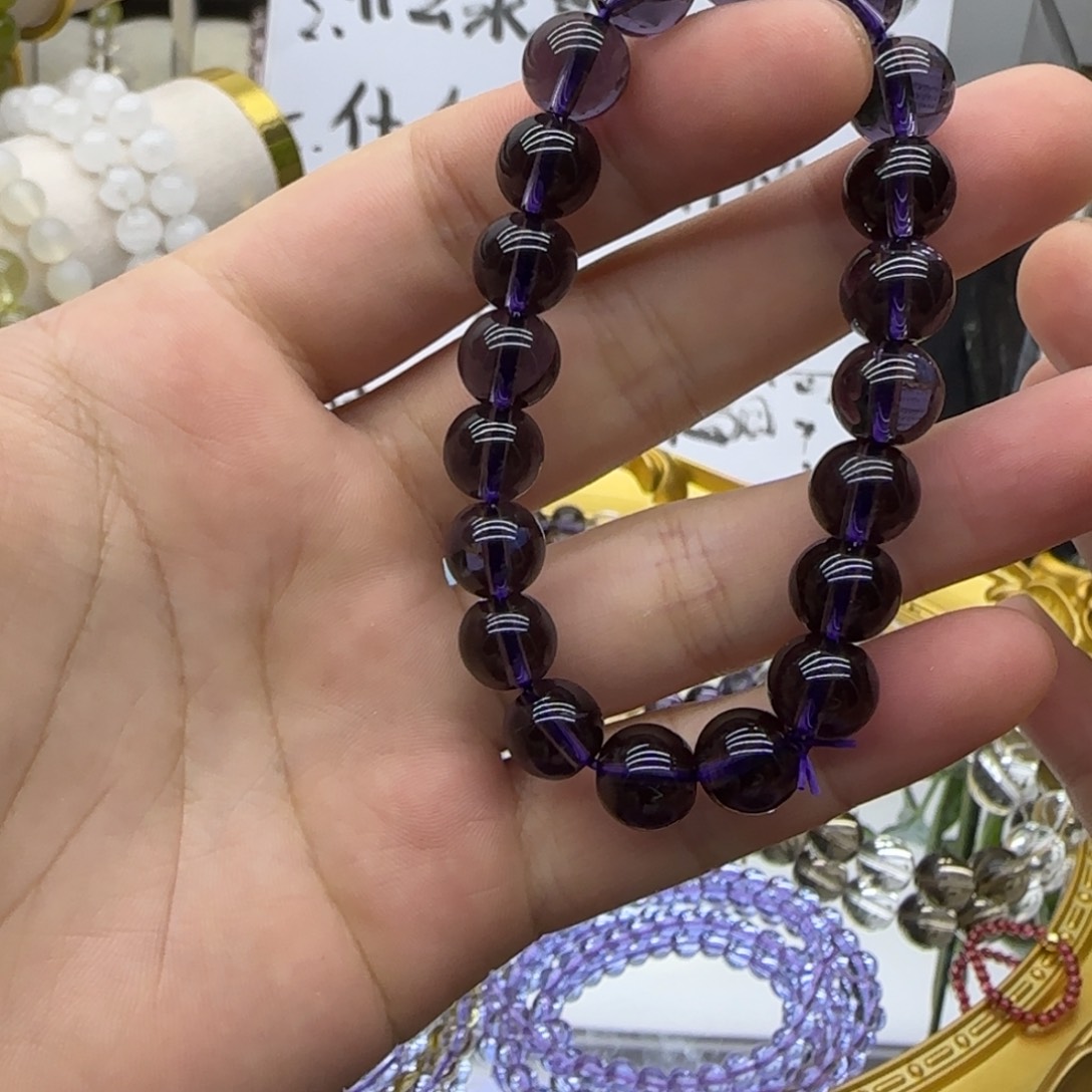 黄晶颈饰未镶嵌水晶