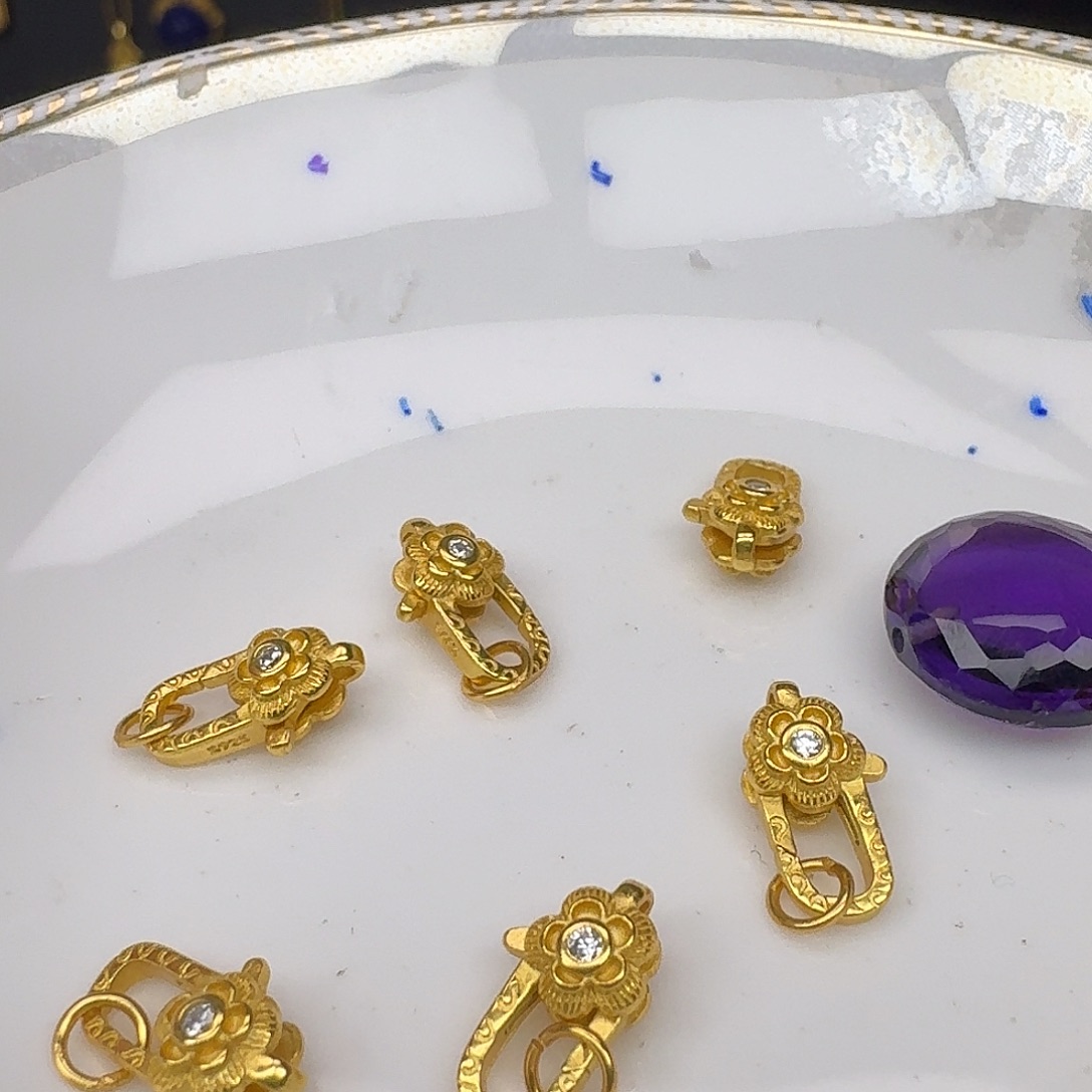 紫晶颈饰银S925镶嵌紫水晶 925镶嵌64