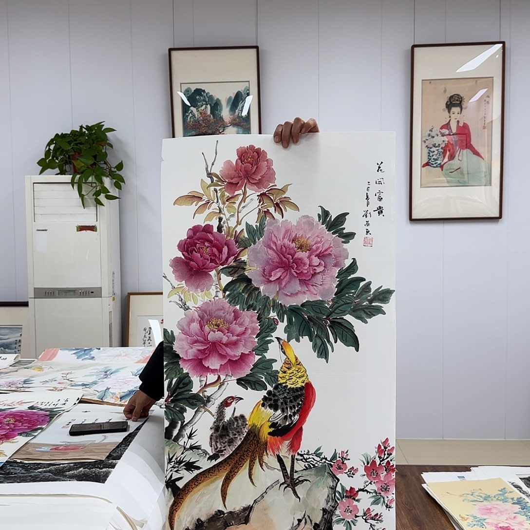 国画国画作品展。国画作品