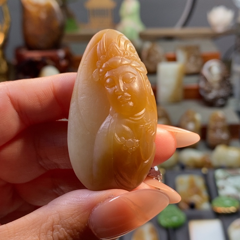 【闪购商品】和田玉（糖玉）颈饰未镶嵌