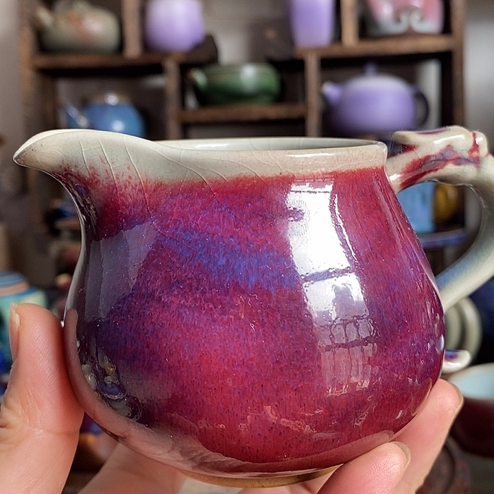 中国神后钧瓷茶具