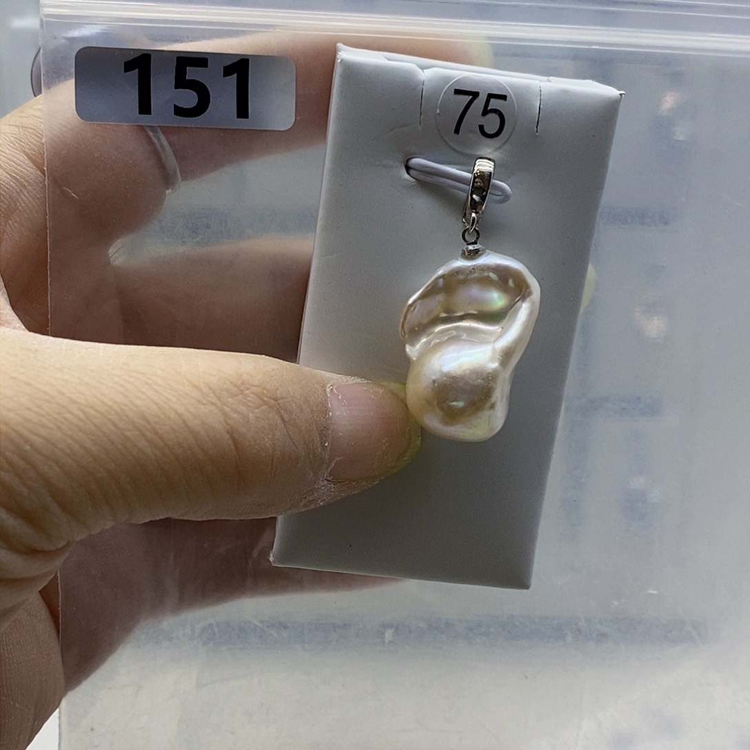 颈饰合金淡水珍珠