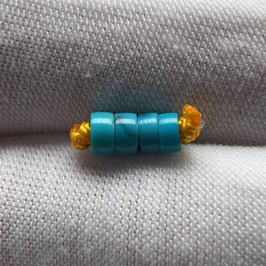 绿松石未镶嵌配饰4*1.8mm