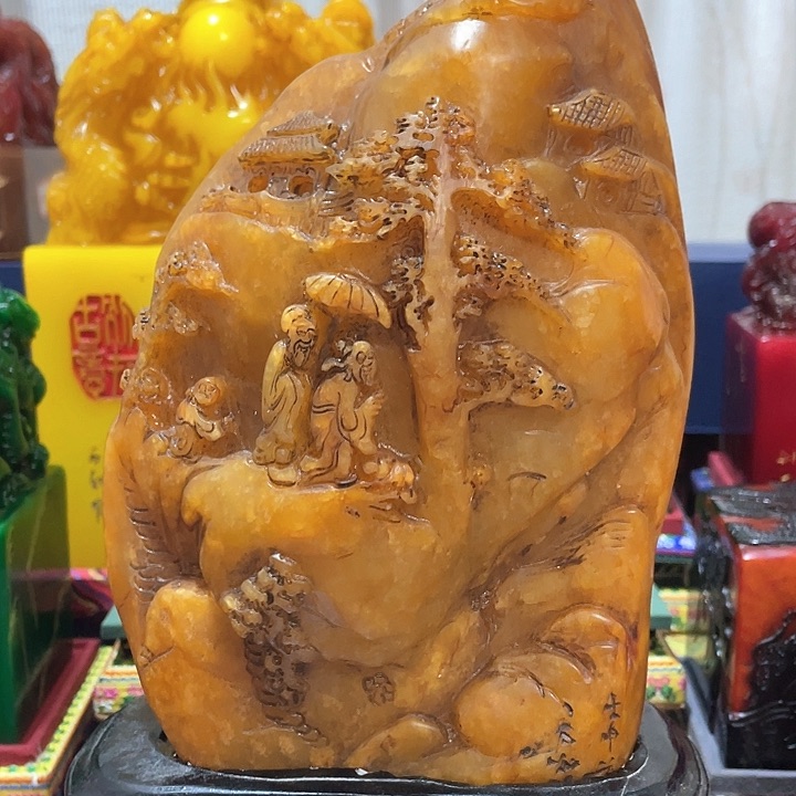 寿山石印石篆刻印章引首章闲章姓名章生日礼物