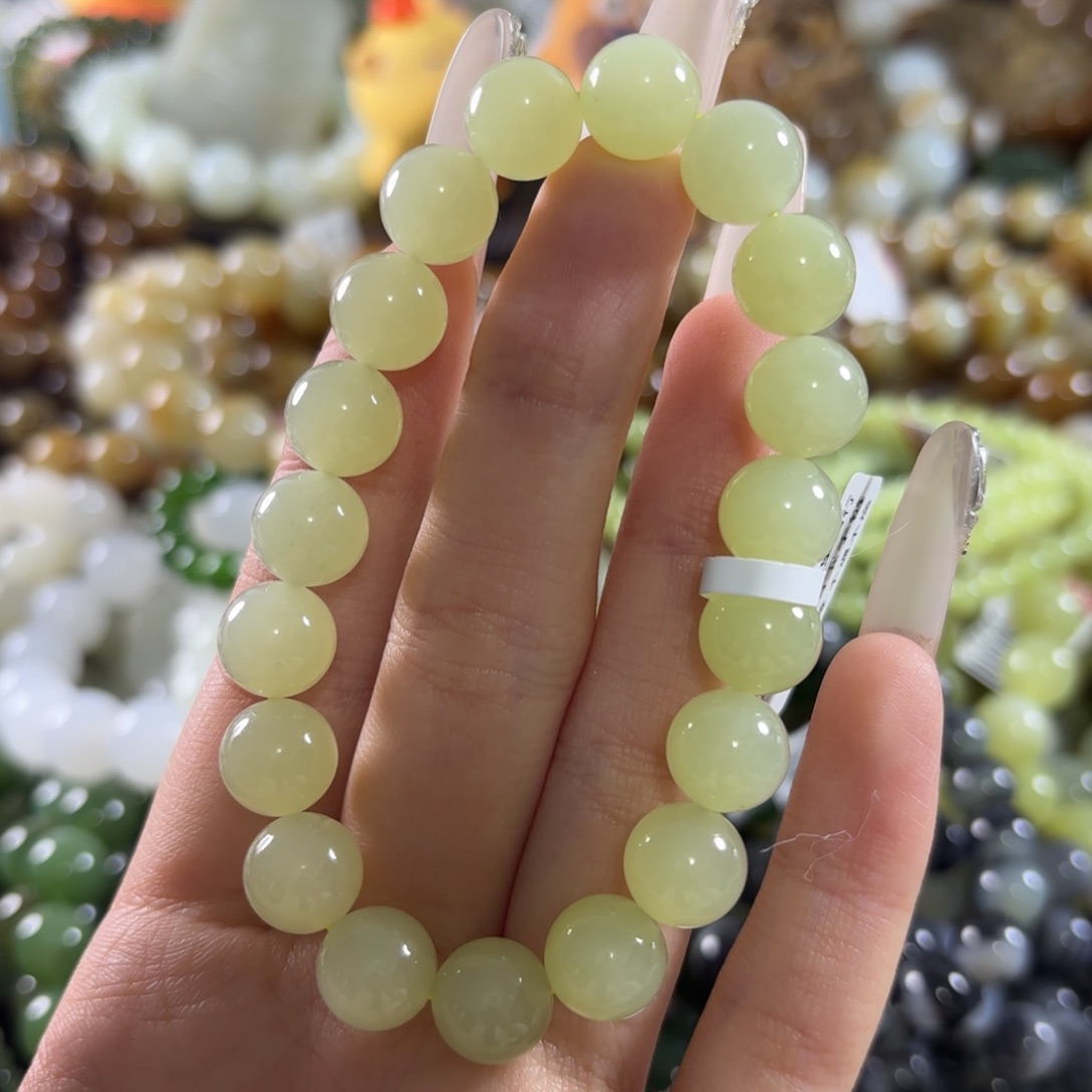 和田玉未镶嵌手链206