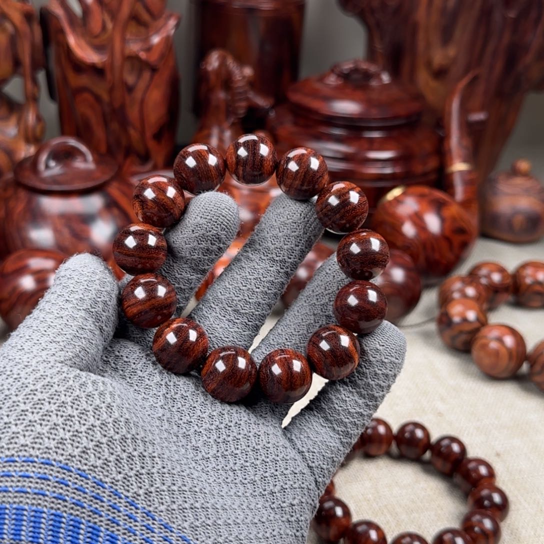 把件黄花梨/降香黄檀1.8cm