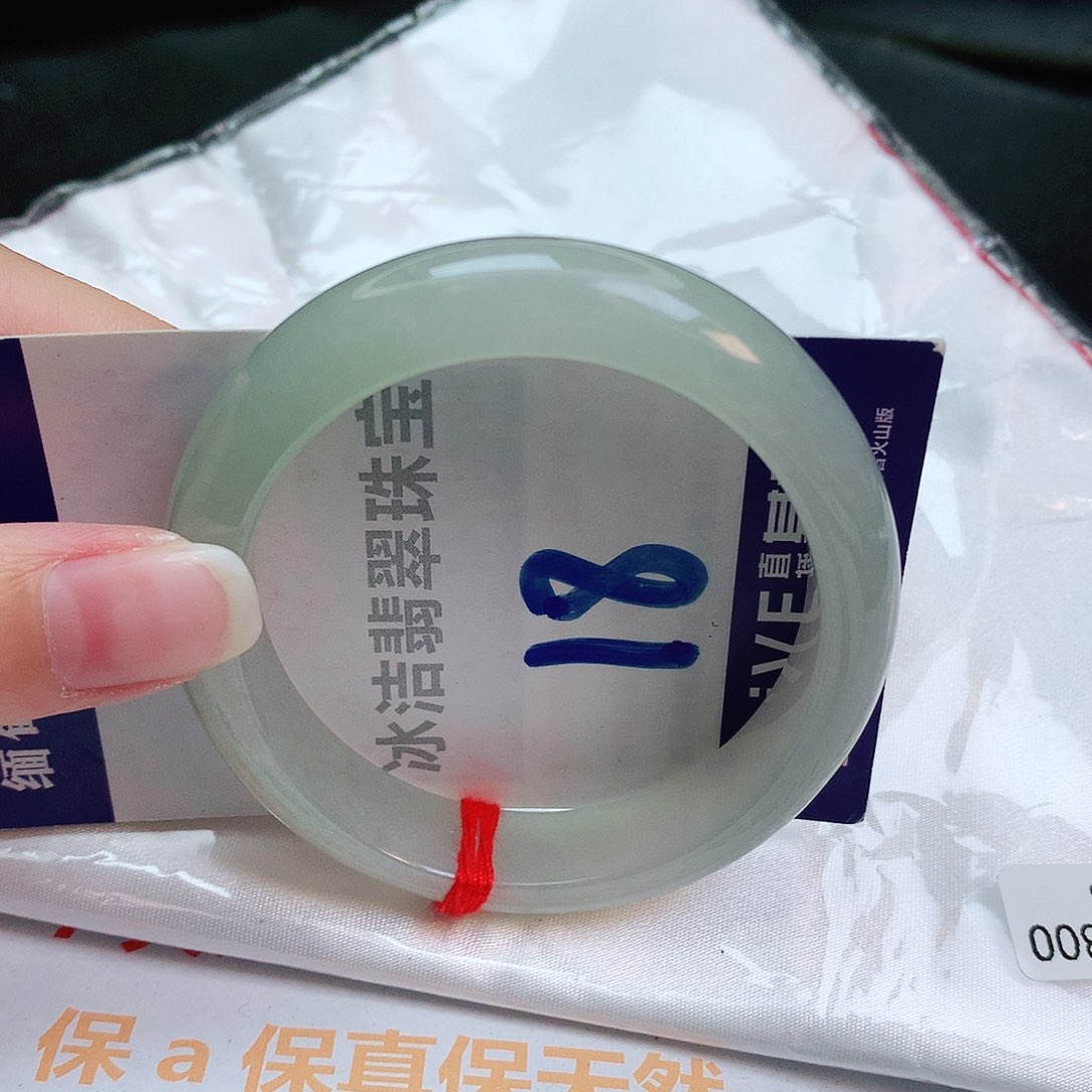 翡翠手镯未镶嵌缅甸天然a货翡翠手镯