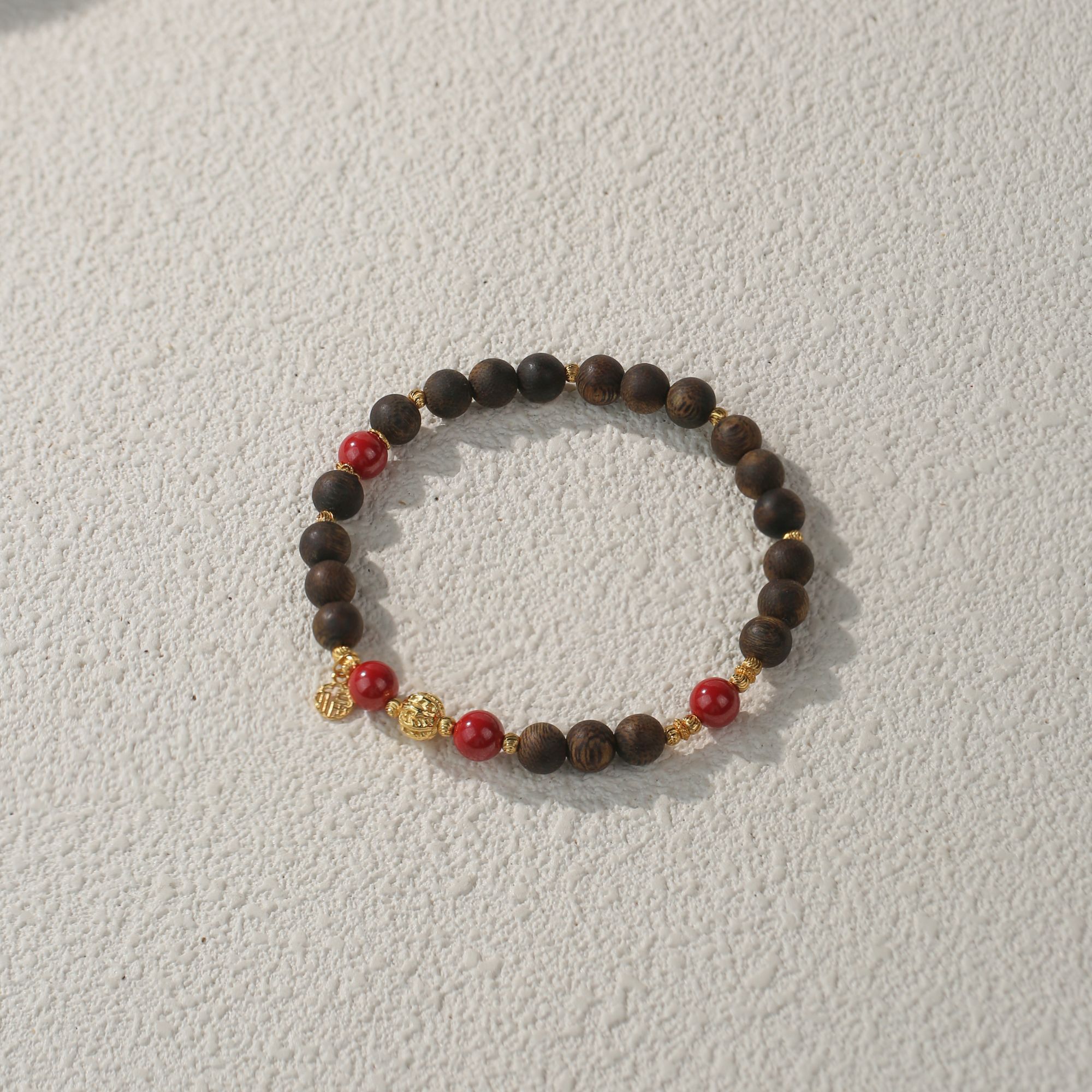 沉香【鑫鑫向荣】沉香手串925（天然珠宝多样性发其一）