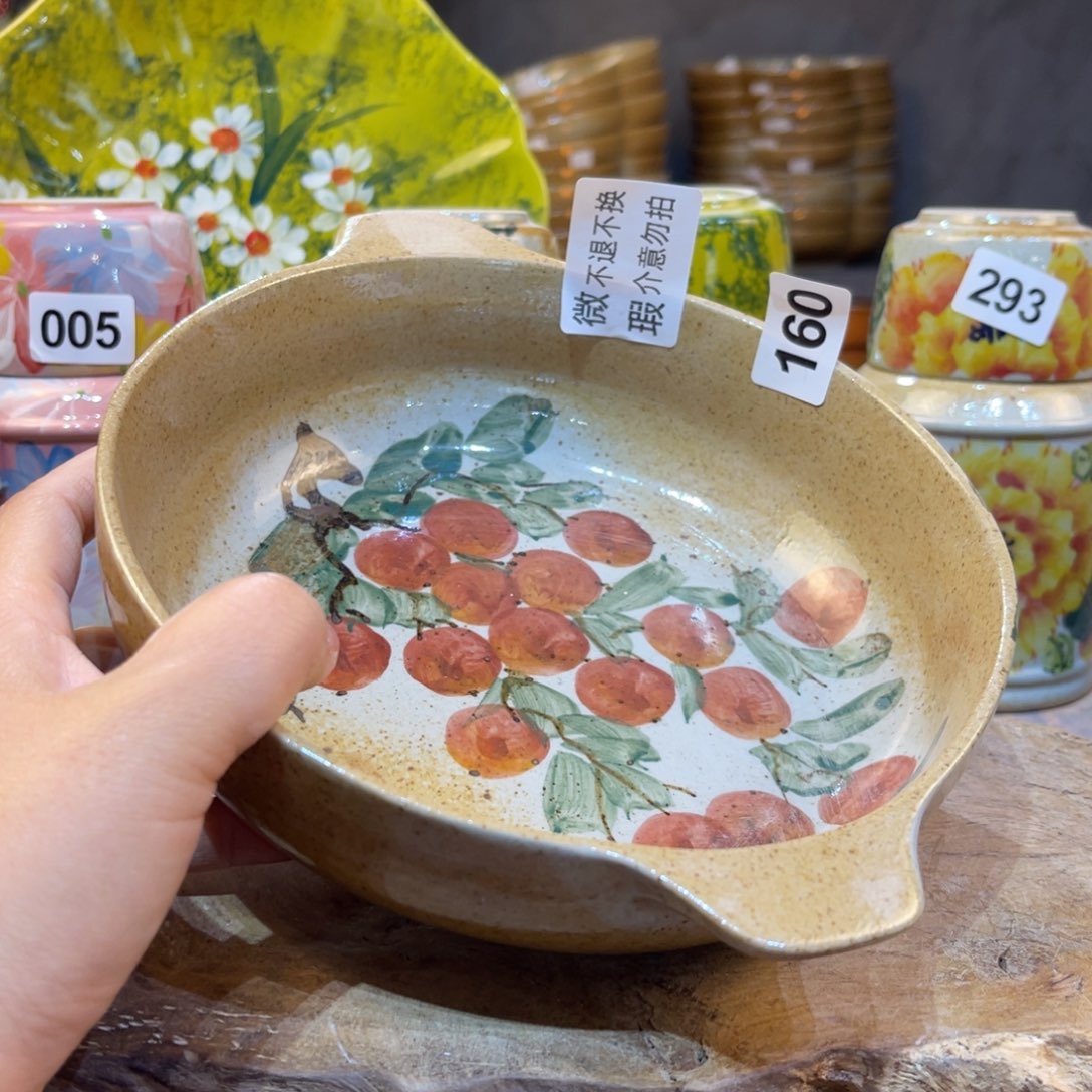 摆件梧****秋景德镇手工制作