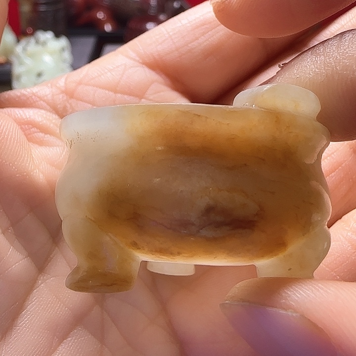 和田玉车挂未镶嵌