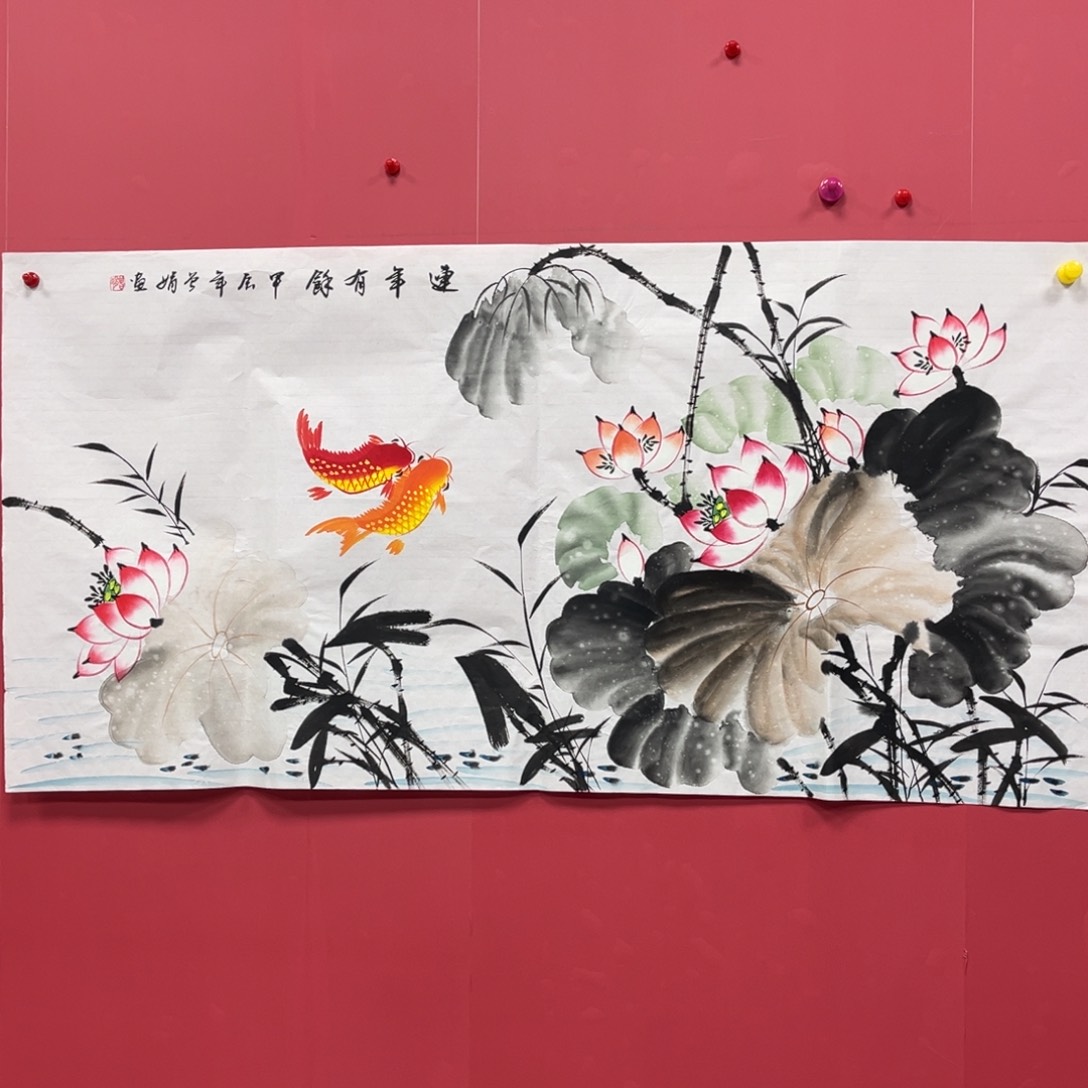 国画国画作品集一个由