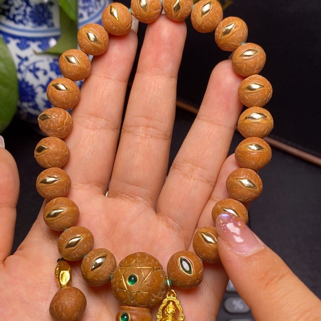 凤眼菩提手串尼泊尔