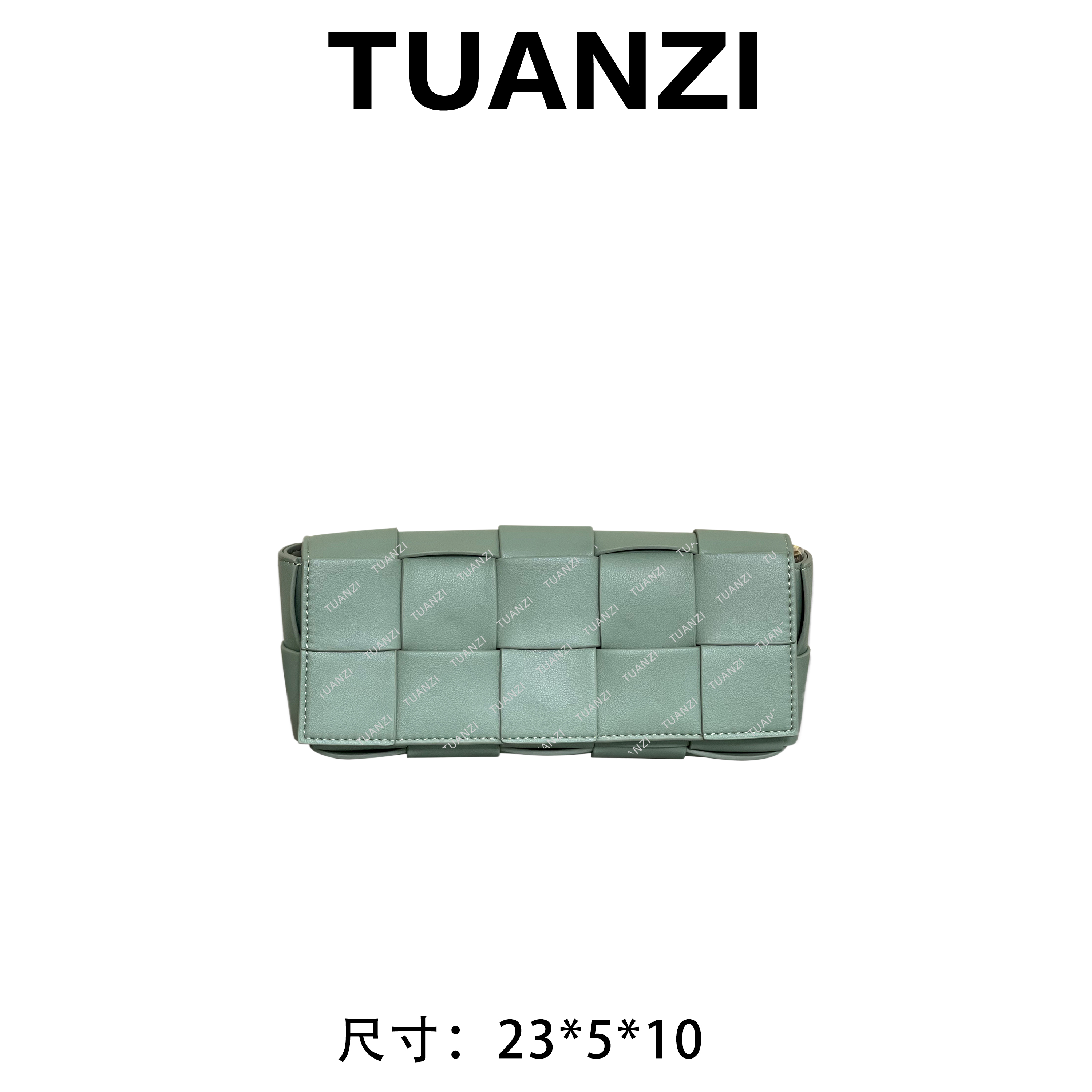 【高端玩家】  春夏新款女士轻奢时尚腋下女包 J-6528-洞石绿