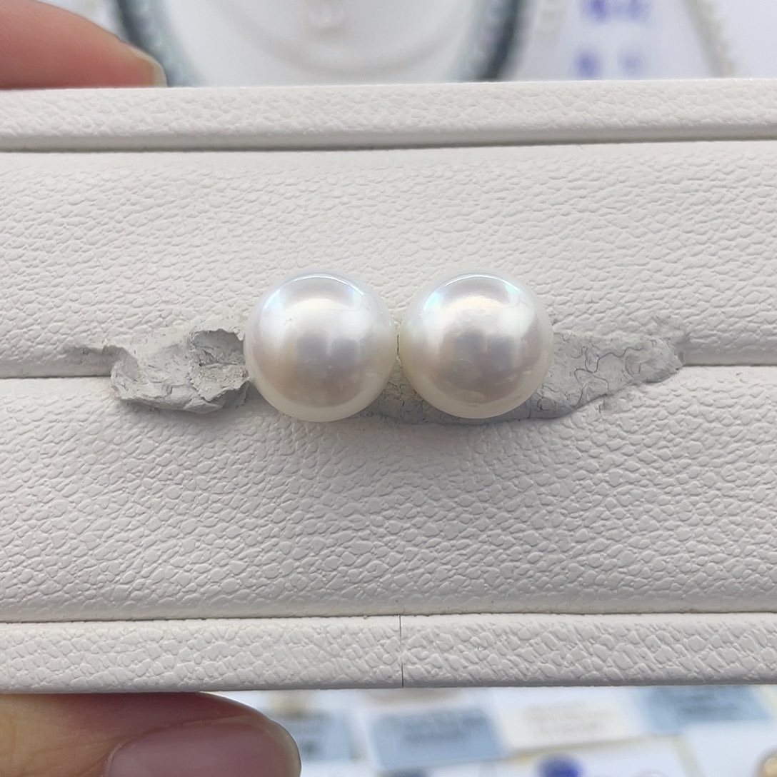 未镶嵌耳饰海水珍珠