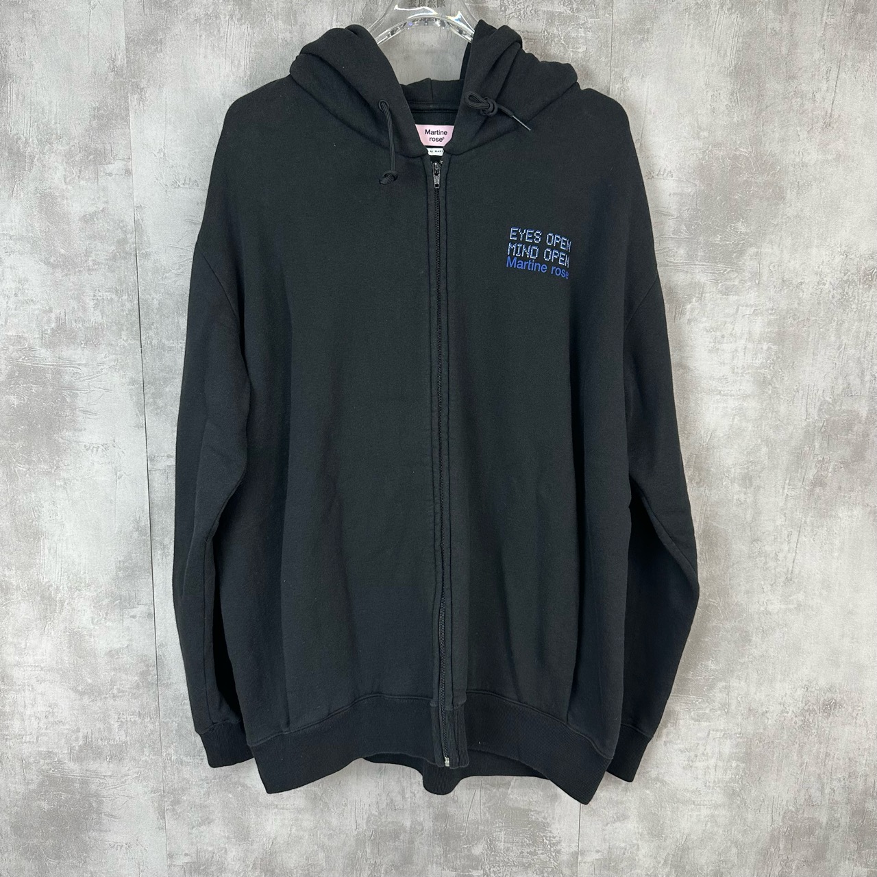 99新 Mammut/猛犸象 Martine Rose 拉链卫衣帽衫 M码 