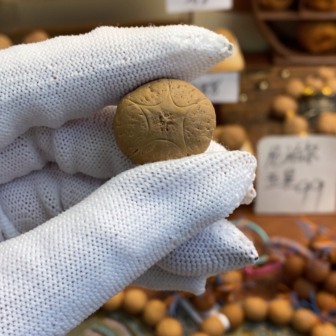 凤眼菩提吊坠22.4五星单颗厚15