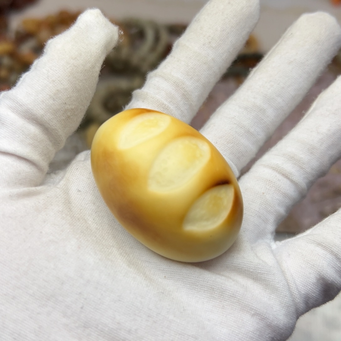 吊坠菩提根/象牙果干磨把件852