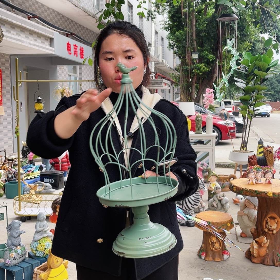 【闪购商品】无铅玻璃花园摆件&000&