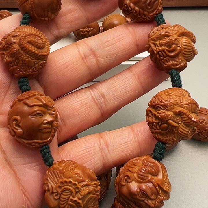 三***8手串/手链橄榄核一念