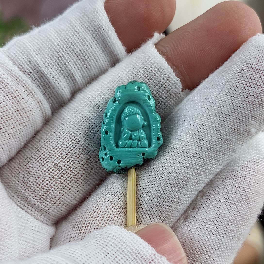 绿松石珠宝奇石未镶嵌