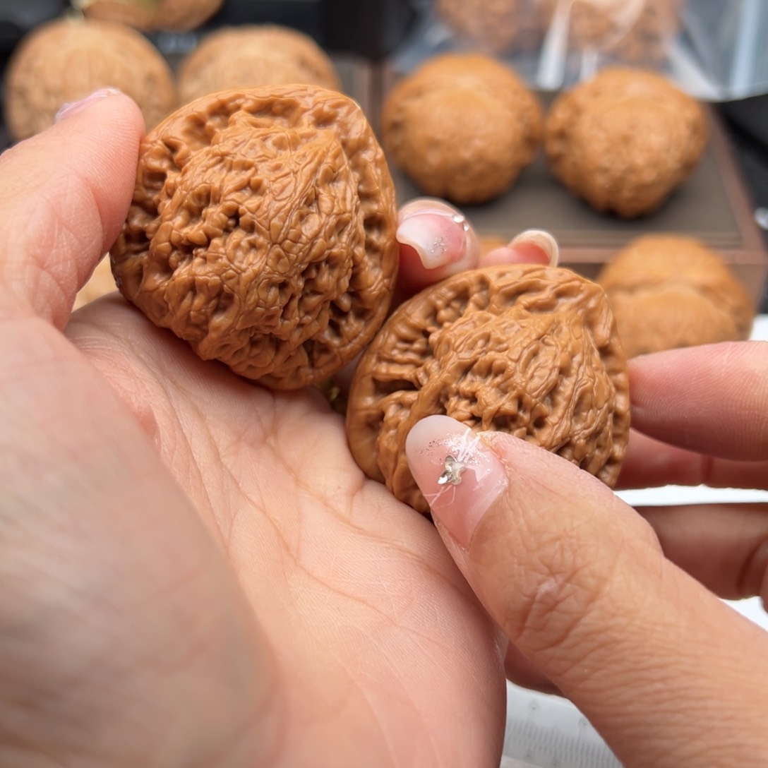 文玩核桃把件金公子42