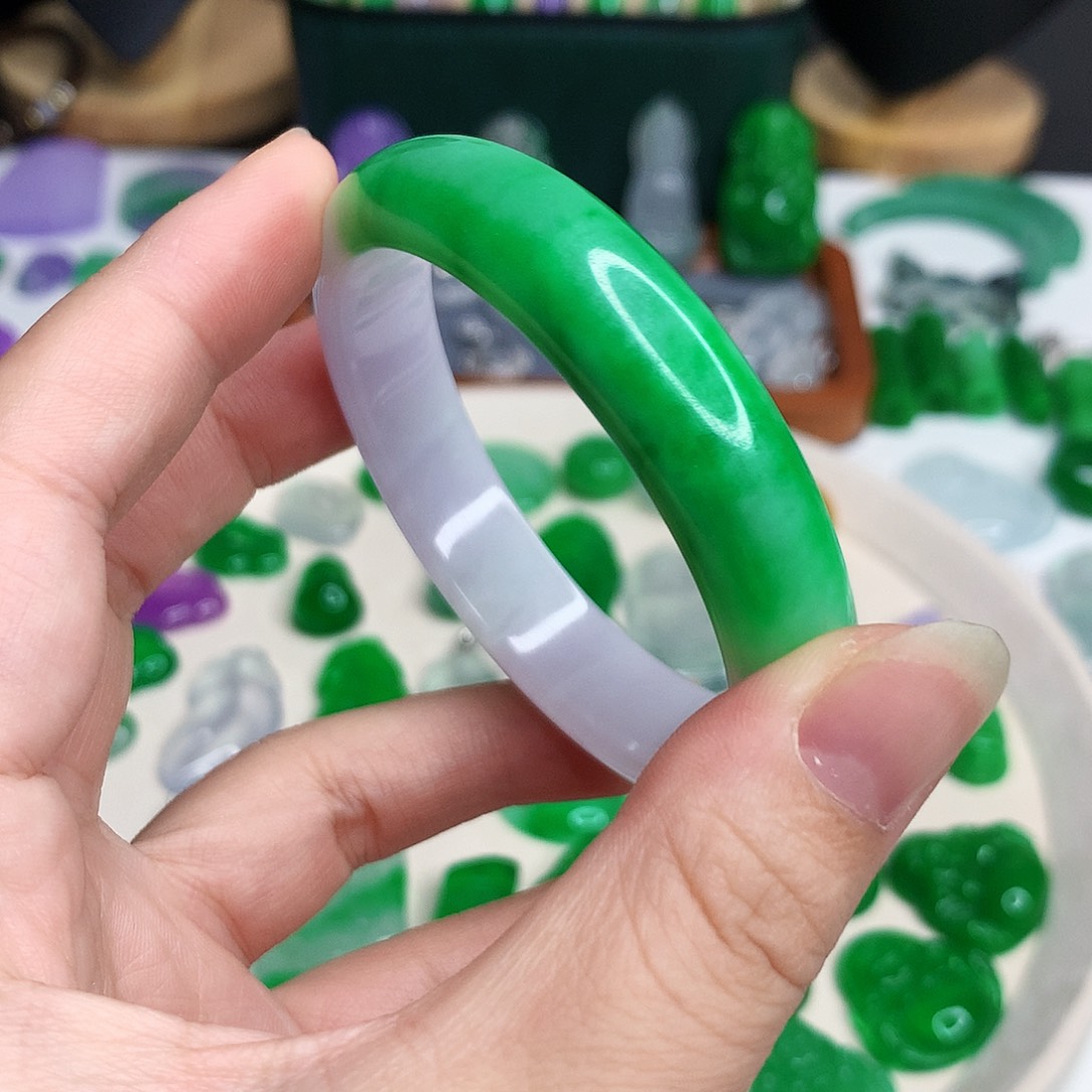 翡翠未镶嵌颈饰向*～吊坠