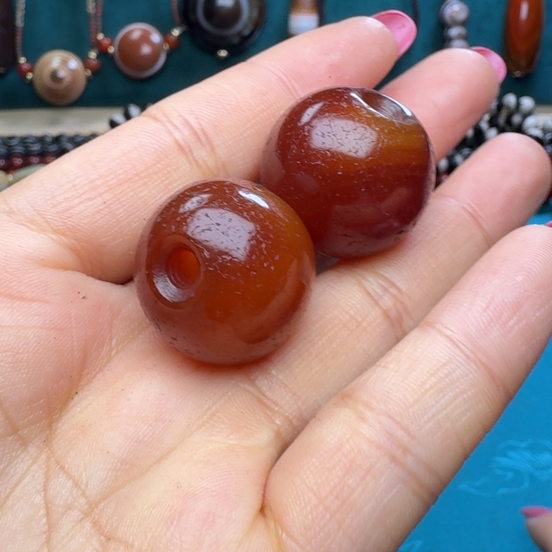 玛瑙/玉髓未镶嵌项链