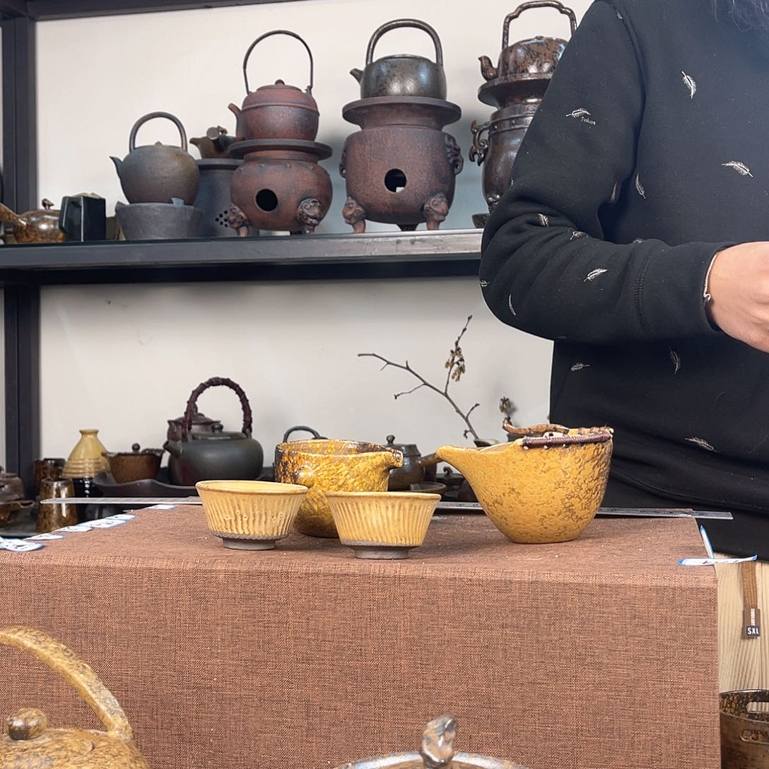 紫泥茶壶紫砂粗陶茶器