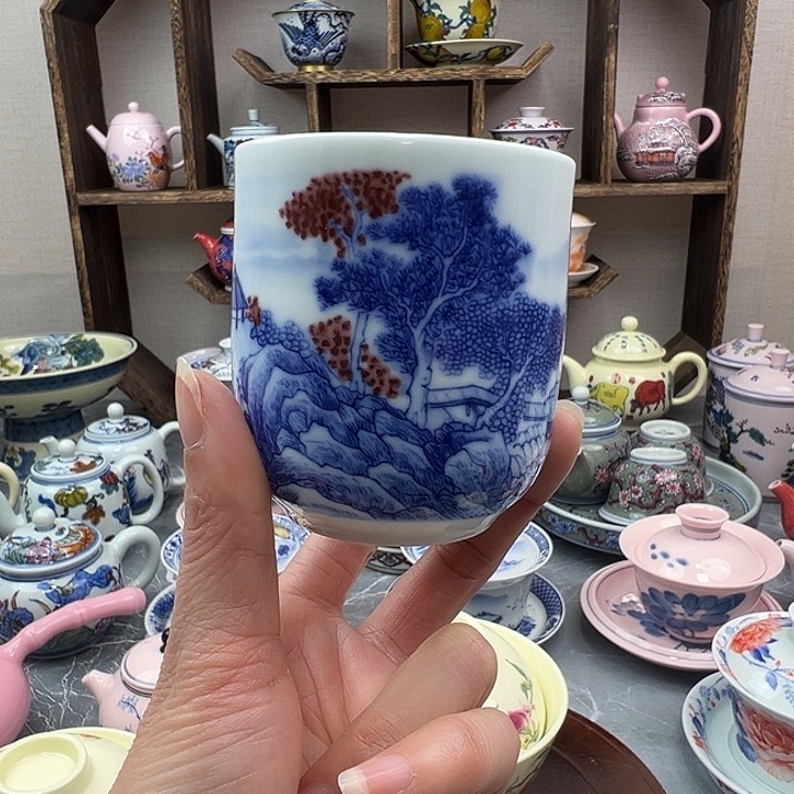 陶摆件景德镇陶瓷567老厂瓷4