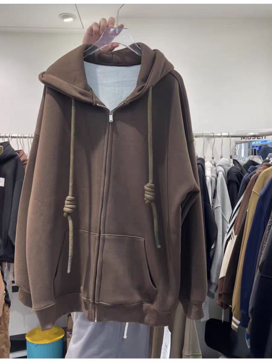 女款秋冬大版外套休闲时尚