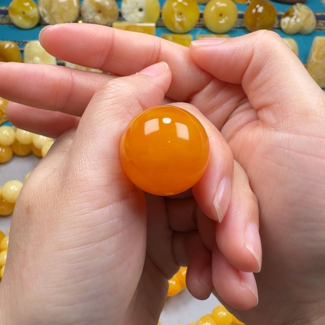 琥珀手链未镶嵌蜜蜡